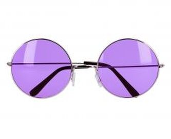 Okulary Hippie XL fiolet