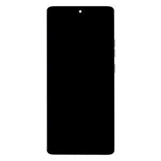 Motorola Edge 50 5G LCD Display + Dotyková Deska + Přední Kryt Koala Grey (Service Pack)