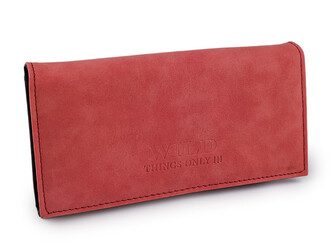 Dámská peněženka 10x19 cm - 1 ks - 3 červená světlá