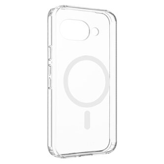 Fixed Zadní kryt MagPure s podporou Magsafe pro Google Pixel 9a, čirý Fixed Zadní kryt MagPure s podporou Magsafe pro Google Pixel 9a, čirý