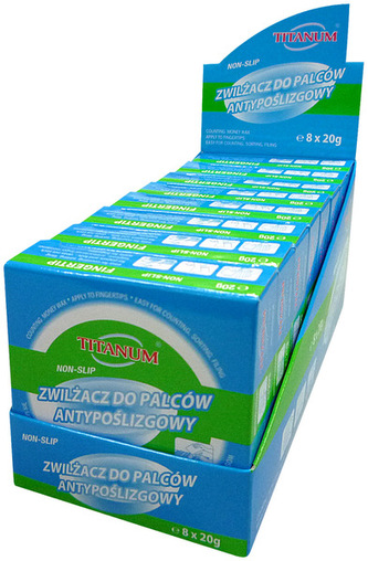 Zwilżacz do palców antypoślizgowy 20g, Titanum