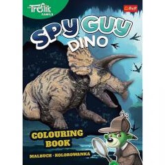 Spy Guy. Kolorowanka. Malbuch. Colouring book