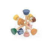 Piłka edukacyjna drewniana