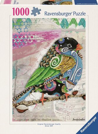 Puzzle 2D: Zakręcony ptak 1000el