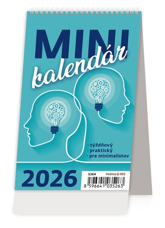 Stolní kalendář 2026 MINI kalendář
