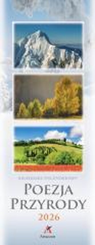 Kalendarz 2026 pocztówkowy 12,5x33cm Poezja...