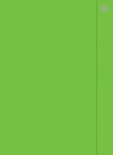 Teczka z gumką A4+ Fluo zielona (10szt)