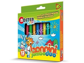 Mazaki dwustronne Bonnini Jumbo 12 kol. NOSTER