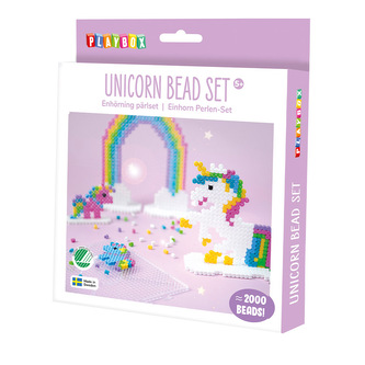 Zažehlovací korálky- UNICORN- 2000 ks korálků, 1 ks tvarované destičky Zažehlovací korálky- UNICORN- 2000 ks korálků, 1 ks tvarované destičky