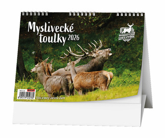 Myslivecké toulky 2026 - stolní kalendář