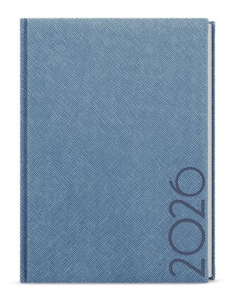 Denní diář 2026 - David - Tora - A5 - modrošedá