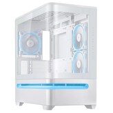 ASUS Case AP202 PRIME CASE, mATX, Průhledná bočnice, 3x 120mm ARGB Fan, bílá