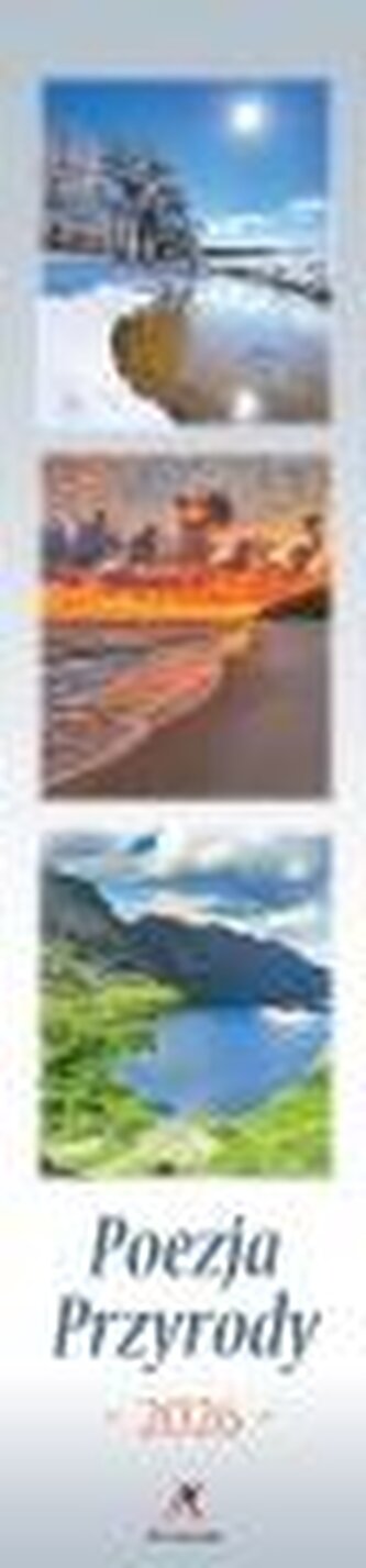 Kalendarz 2026 paskowy Poezja przyrody