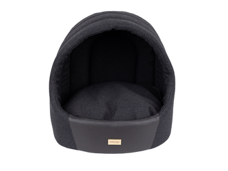 Kukaň pro psy MILLY černá velikost M 40x40x42 cm