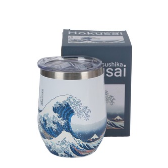 Kubek termiczny THE GREAT WAVE inspired by K. Hokusai