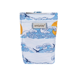 Pouzdro na sáčky na psí exkrementy NATURE vzor D 6x2x11 cm