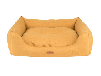 Pelíšek pro psa MONTEGO SOFA mustard/hořčicová velikost S 58x46x17 cm
