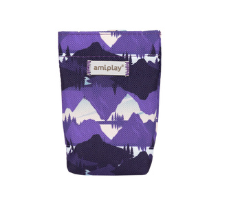 Pouzdro na sáčky na psí exkrementy NATURE vzor C 6x2x11 cm