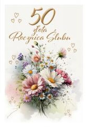 Kartka okolicznościowa Rocznica ślubu 50