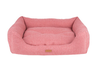 Pelíšek pro psa MONTEGO SOFA růžová velikost L 78x64x19 cm