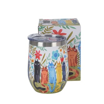 Kubek termiczny Koci Świat KOTY OGRODOWE