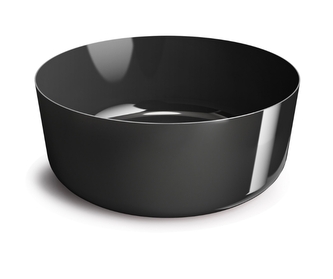 Plastová mísa Oli 260 mm, černá