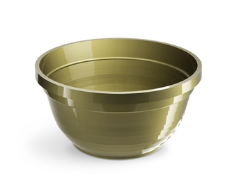 Plastová mísa Anita zlatá, 260 mm