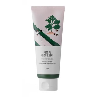 Round Lab Mugwort Calming Cleanser Hydratační a zklidňující mycí gel s výtažkem z pelyňku 150 ml