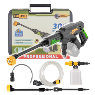 Aku tlaková myčka Procraft CW20 (bez baterie a nabíječky) | CW20bb