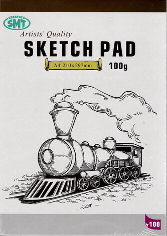 Blok - sketch, A4, 100g, 100 listů