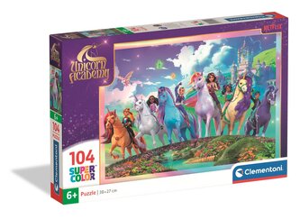 Puzzle 104 Super Kolor Unicorn Academy