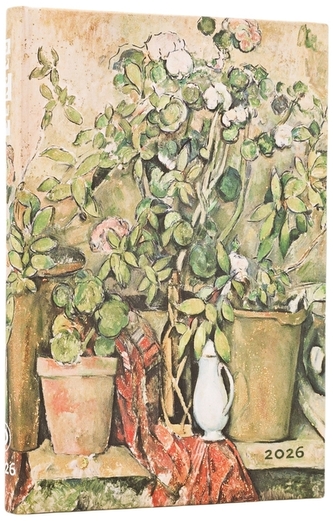 2026 DP 12 / Cezanne’s Terracotta Pots and Flowers / Mini / Verso