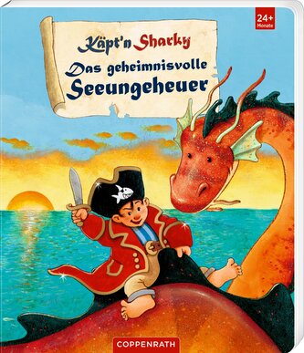 Käpt'n Sharky - Das geheimnisvolle Seeungeheuer (Pappbilderbuch)