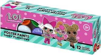 ASTRA Temperové barvy 12x20ml L.O.L. Surprise