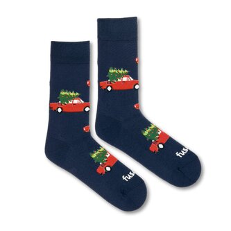 Ponožky Stromek na cestě Modré M (39-42)