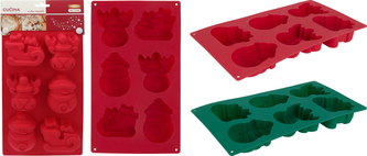 FORMA SILIKONOWA DO CIASTEK, 6 KOMÓR