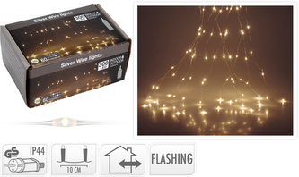 ŁAŃCUCH LED  300LED WW