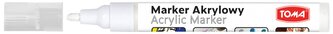 Marker akrylowy biały TO-402