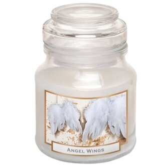 Svíčka skleněná 130 g, Angel Wings