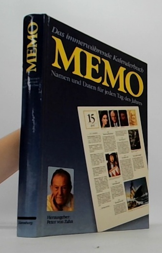 Memo - Das immerwährende Kalenderbuch. Namen und Daten für jeden