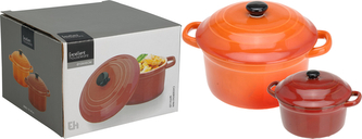 NACZYNIE Z POKRYWKĄ 10CM DO ZAPIEKANIA