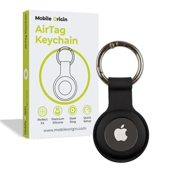 Mobile Origin AirTag KeyChain, czarny