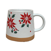 Kameninový hrnek - Vánoční hvězda