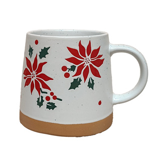 Kameninový hrnek - Vánoční hvězda