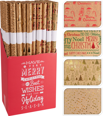 PAPIER DO PAKOWANIA PREZENTÓW 70X200CM