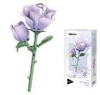 Klocki kwiatki. Eustoma