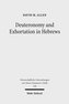 Deuteronomy and Exhortation in Hebrews