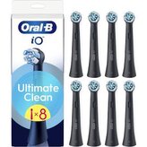 Příslušenství osobní hygieny ORAL B iO Ultimate Clean Black 8 ks
