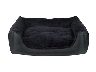 Pelíšek pro psa ASPEINA SOFA černá velikost XXL 114x90x25 cm