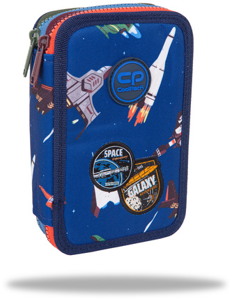 Piórnik podwójny z wyposażeniem Jumper 2 Space Adventure CoolPack, Patio